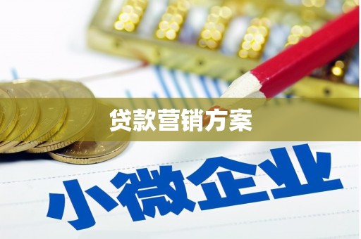 江城贷款营销方案