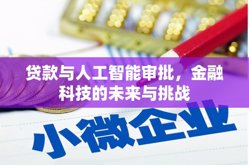 江城贷款与人工智能审批，金融科技的未来与挑战