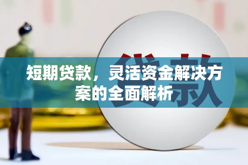 江城短期贷款，灵活资金解决方案的全面解析