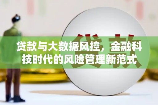 江城贷款与大数据风控，金融科技时代的风险管理新范式