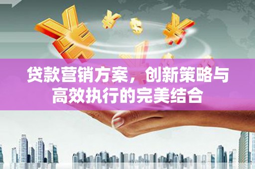 江城贷款营销方案，创新策略与高效执行的完美结合