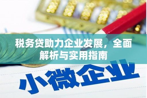 江城税务贷助力企业发展，全面解析与实用指南