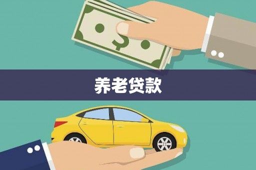 江城养老贷款