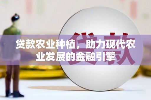 江城贷款农业种植，助力现代农业发展的金融引擎