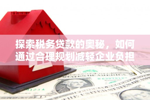 江城探索税务贷款的奥秘，如何通过合理规划减轻企业负担