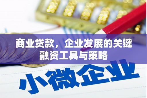 江城商业贷款，企业发展的关键融资工具与策略