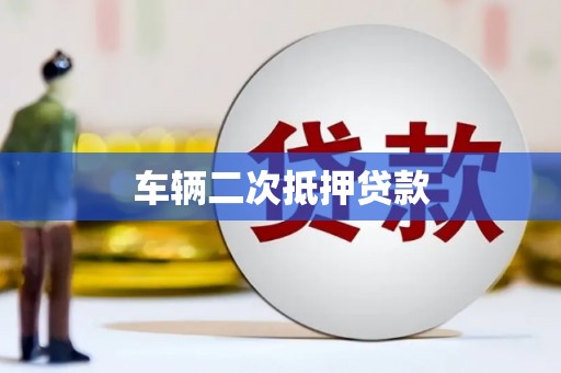 江城车辆二次抵押贷款
