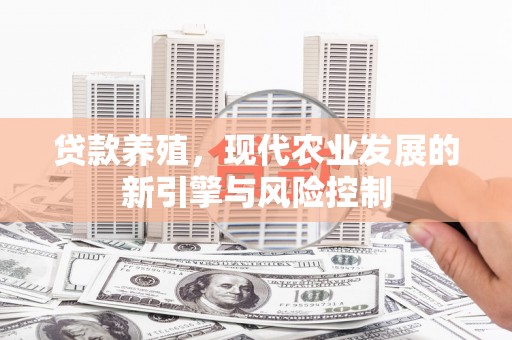江城贷款养殖，现代农业发展的新引擎与风险控制