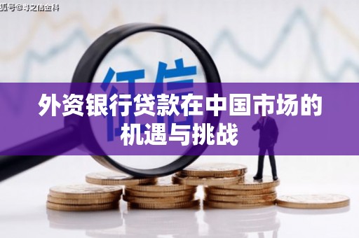 江城外资银行贷款在中国市场的机遇与挑战