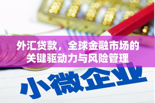 江城外汇贷款，全球金融市场的关键驱动力与风险管理