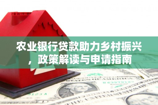 江城农业银行贷款助力乡村振兴，政策解读与申请指南