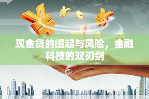 江城现金贷的崛起与风险，金融科技的双刃剑