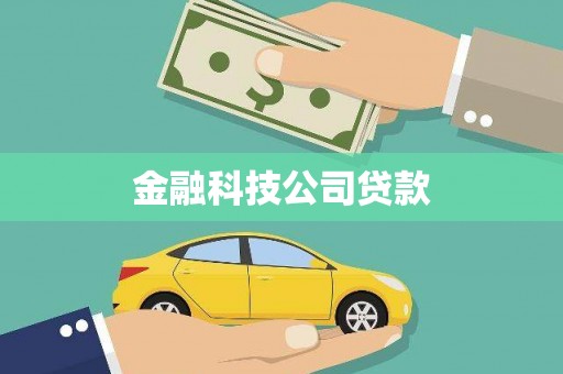 江城金融科技公司贷款