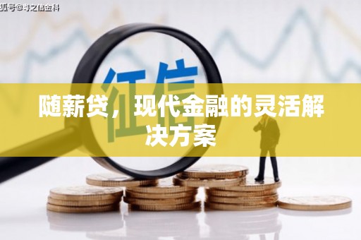 江城随薪贷，现代金融的灵活解决方案