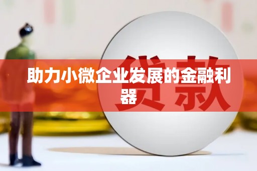 江城助力小微企业发展的金融利器