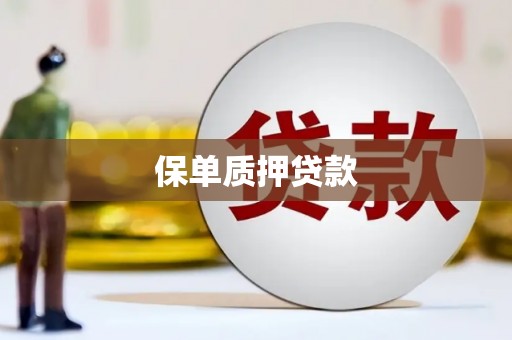 江城保单质押贷款