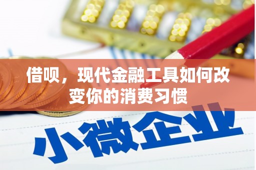 江城借呗，现代金融工具如何改变你的消费习惯