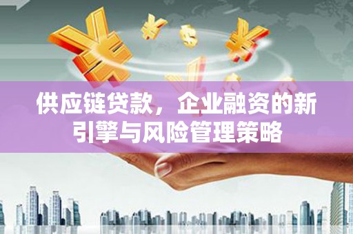 江城供应链贷款，企业融资的新引擎与风险管理策略