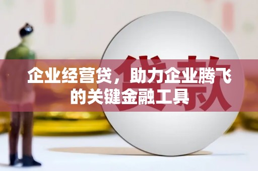 江城企业经营贷，助力企业腾飞的关键金融工具