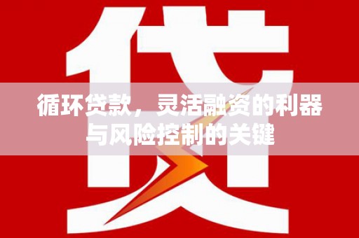 江城循环贷款，灵活融资的利器与风险控制的关键