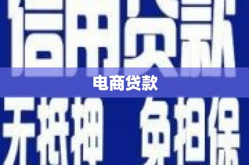 江城电商贷款