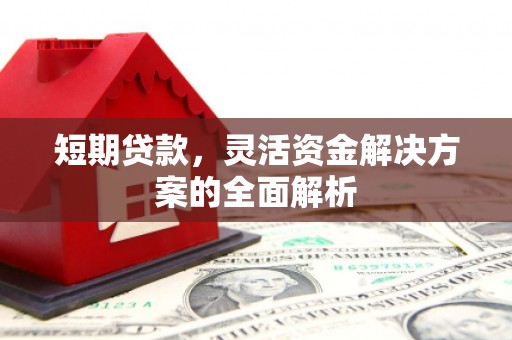 江城短期贷款，灵活资金解决方案的全面解析