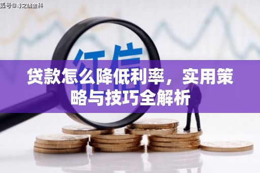 江城贷款怎么降低利率，实用策略与技巧全解析