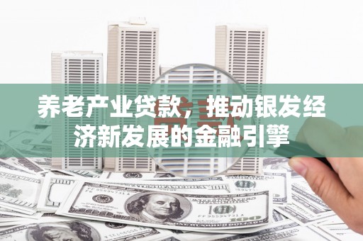 江城养老产业贷款，推动银发经济新发展的金融引擎