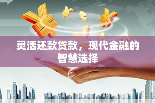 江城灵活还款贷款，现代金融的智慧选择