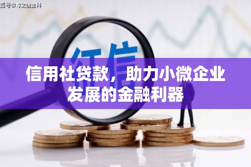 江城信用社贷款，助力小微企业发展的金融利器