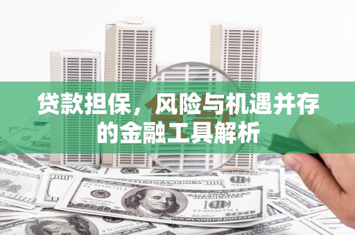 江城贷款担保，风险与机遇并存的金融工具解析