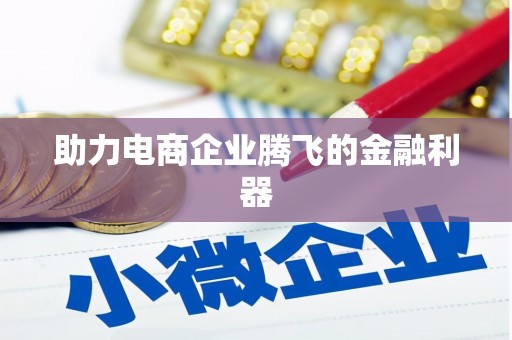 江城助力电商企业腾飞的金融利器